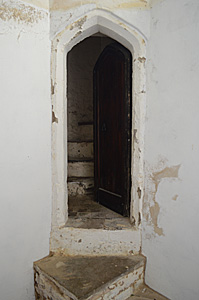 The west tower door July 2015